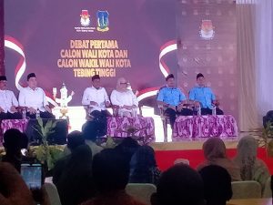 KPU Tebing Tinggi Gelar Debat Publik Tiga Pasangan Calon Walikota Dan Wakil Walikota.